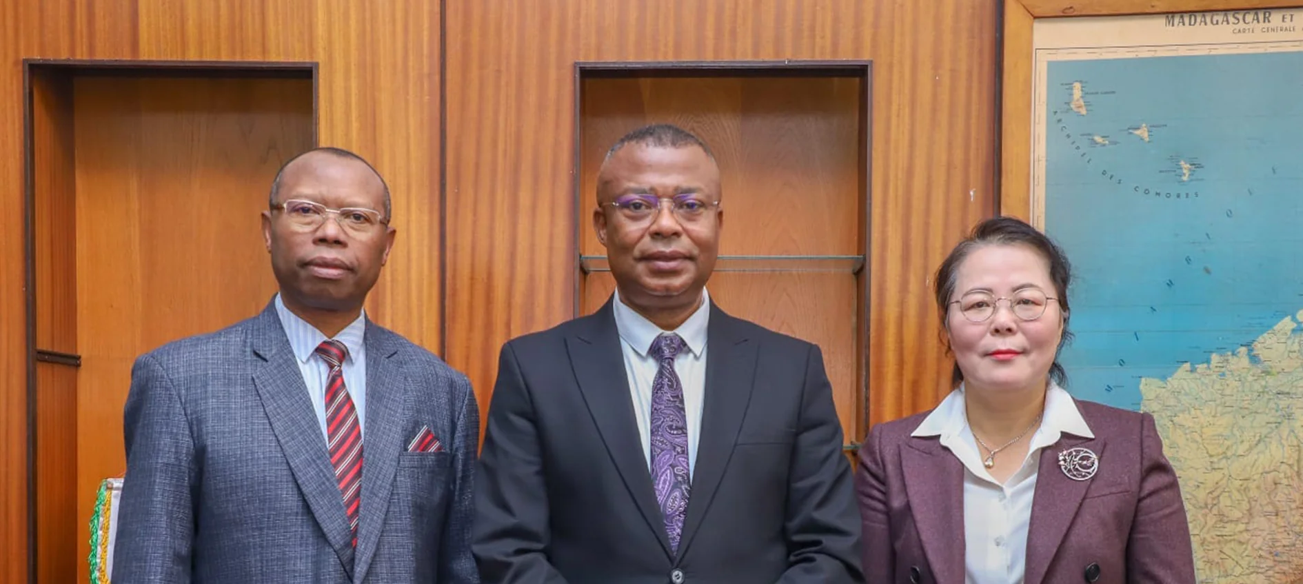 Visite de courtoisie de la nouvelle Ambassadrice de la République de la Corée du Sud