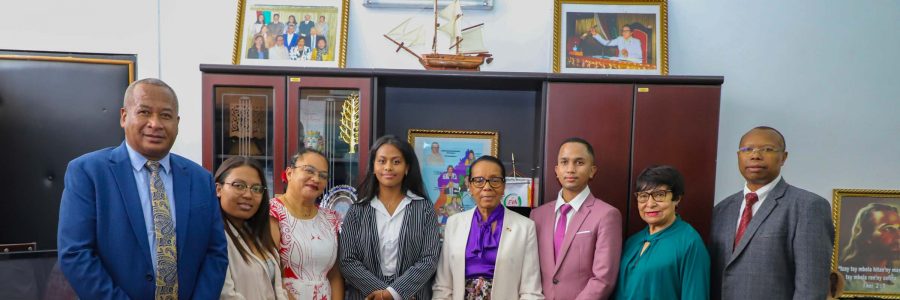 Représentants de Madagascar au Parlement Francophone des Jeunes