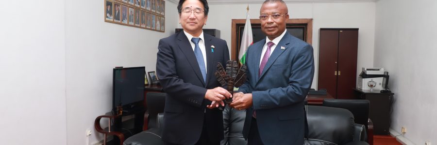 Rencontre entre l’Ambassadeur du Japon et le Président de l’Assemblée nationale de Madagascar