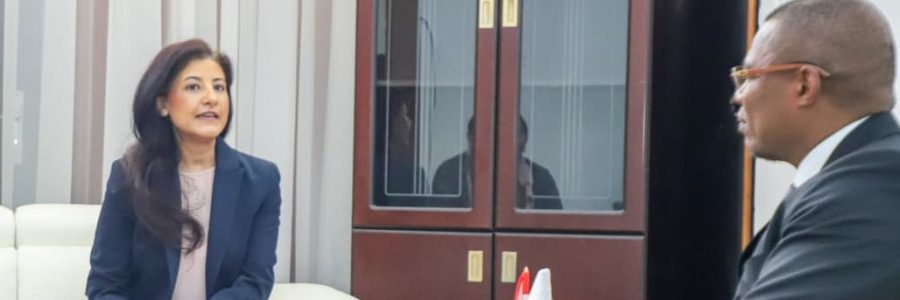 Visite de courtoisie de l’Ambassadrice de la République Arabe d’Egypte